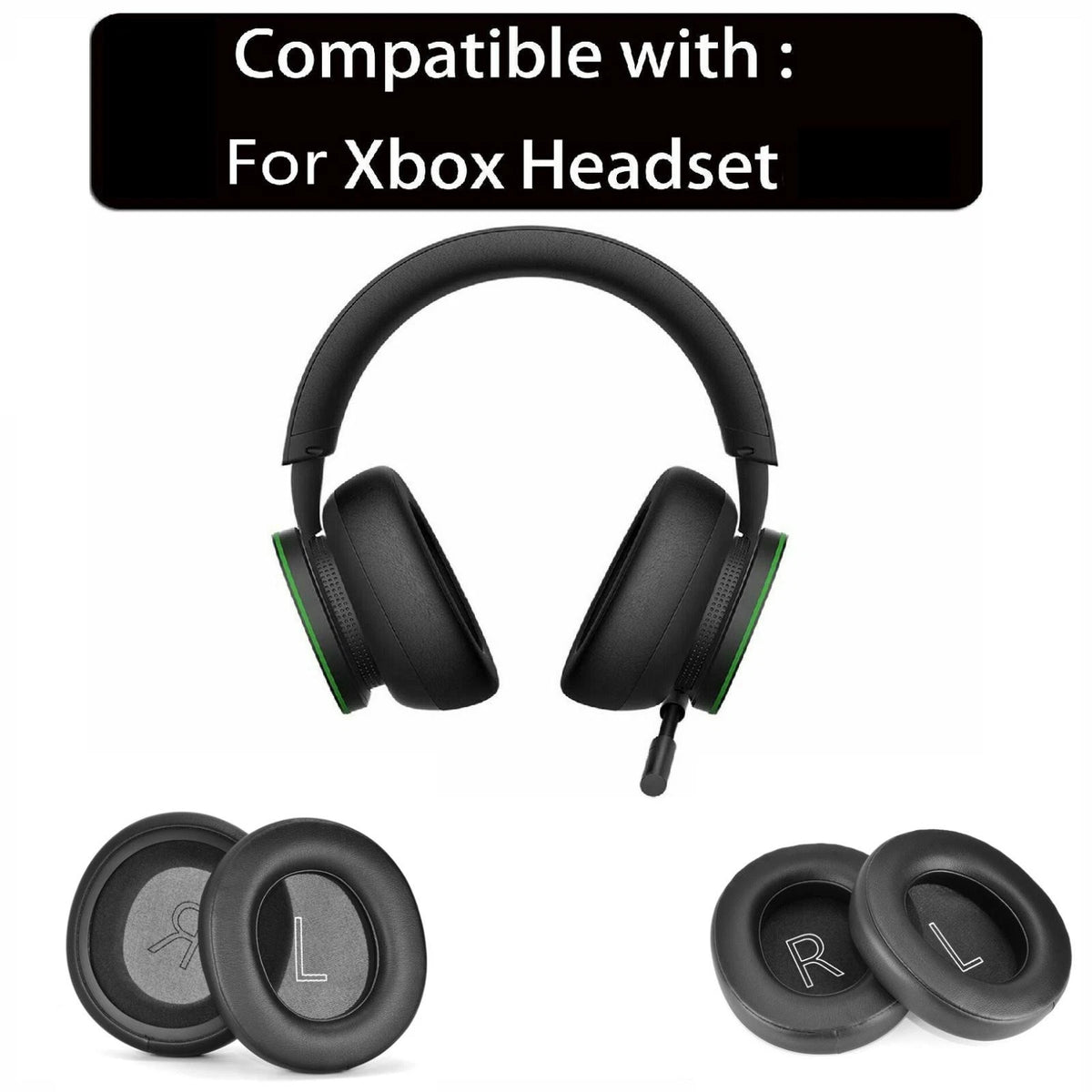 Ear Pads Cushion for Xbox Series X/S One Wireless Headset