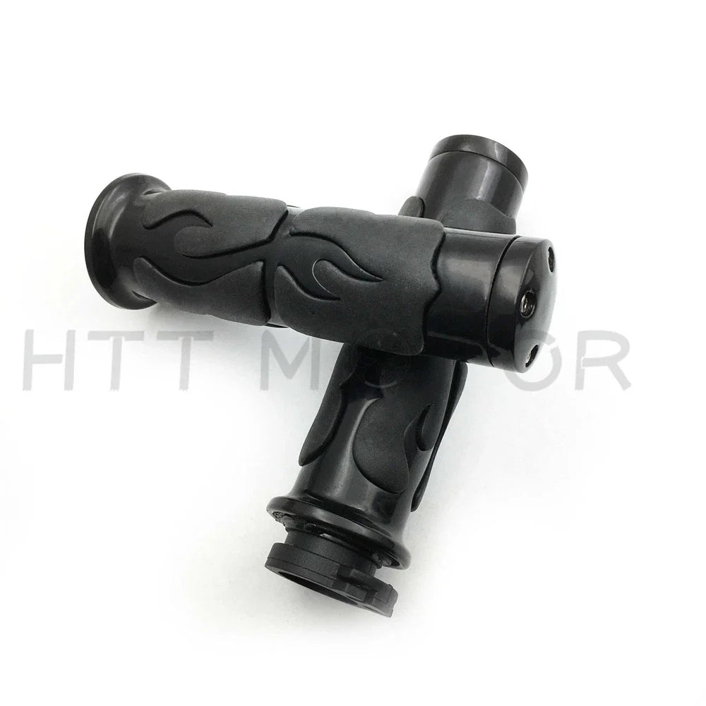 Black Flame Hand Grips 1" 25mm for Kawasaki Drifter 1500/Nomad 1500 (All)