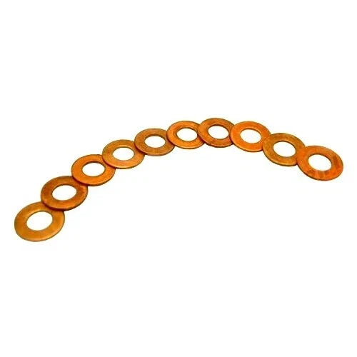 Fuel Injector Copper Washers (x10) for Massey Ferguson Tractors