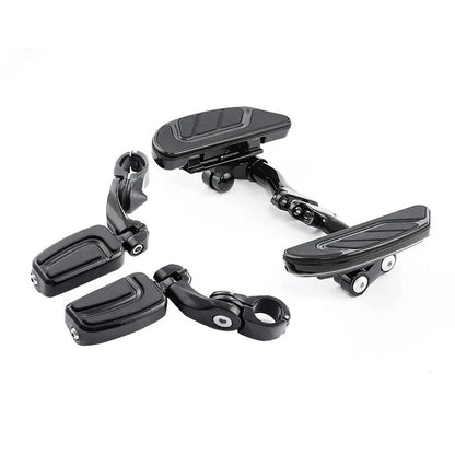Passenger Floorboards with 1-1/4" Highway Footpegs for Harley Touring (1993–2025)