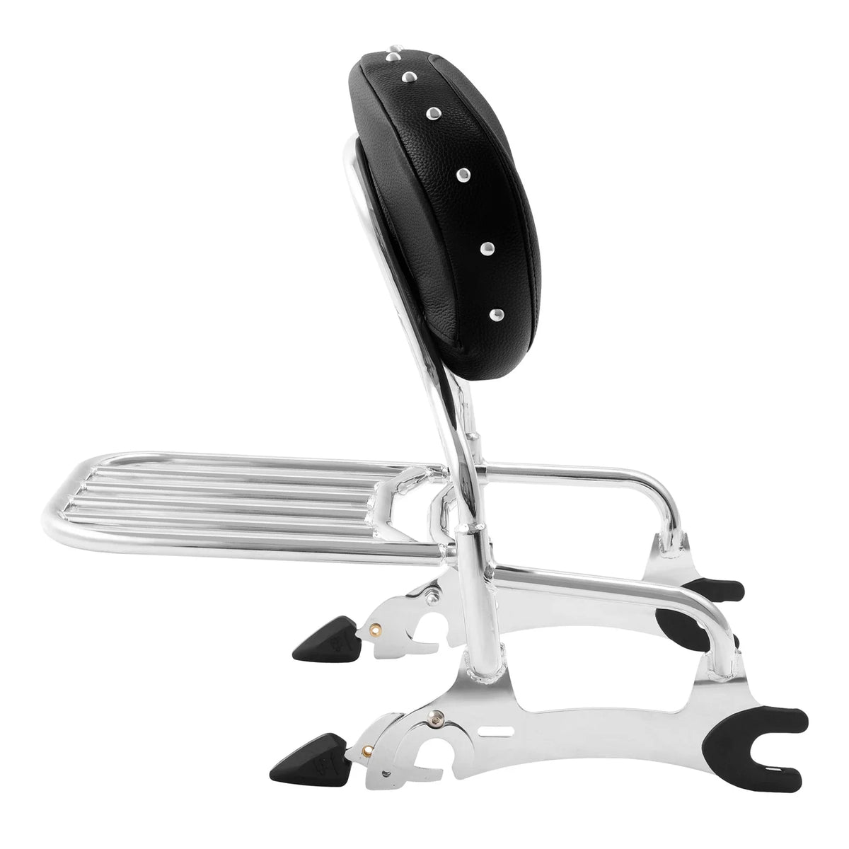 12" Backrest Sissy Bar & Pad Luggage Rack for Indian Chief Dark Horse (2016–2018)
