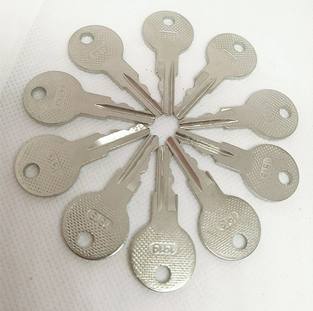 10-Key Set for E-Z-GO Golf Cart (1982-Up) with 1919