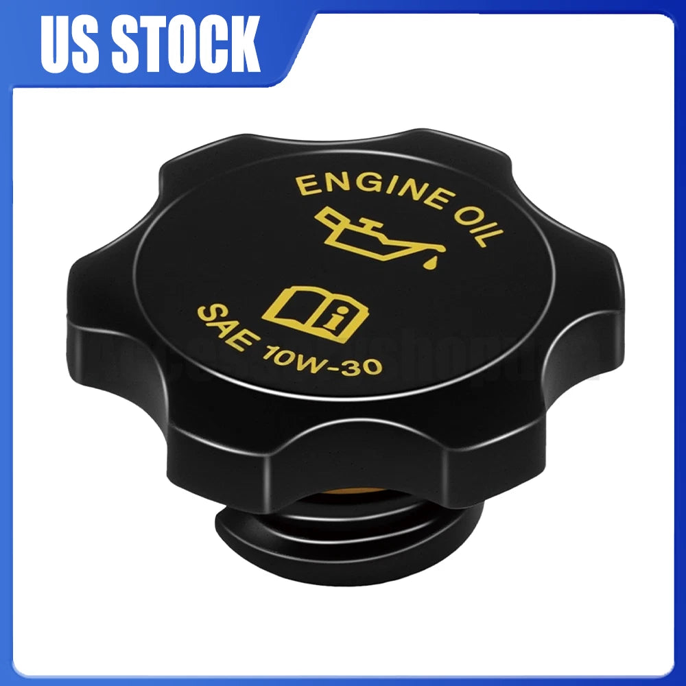 Engine Oil Filler Cap for Jeep Wrangler Cherokee Grand Cherokee (53010654AA, 04648831AA)