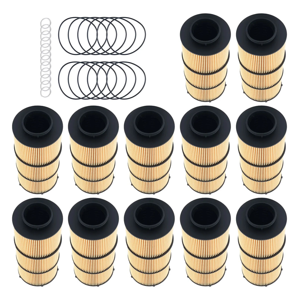 Set of 12 Oil Filters for Freightliner 122SD (2020–2022)