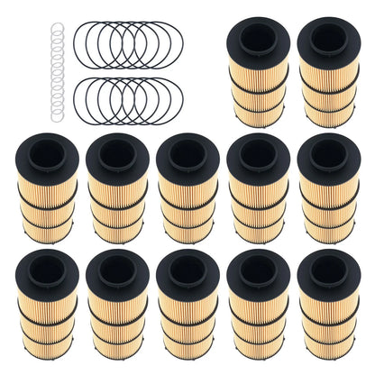 Set of 12 Oil Filters for Freightliner 122SD (2020–2022)
