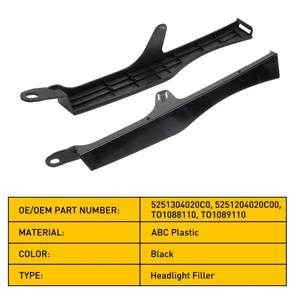 Under Headlight Cover Front Bumper for Toyota Tacoma (2005–2011)