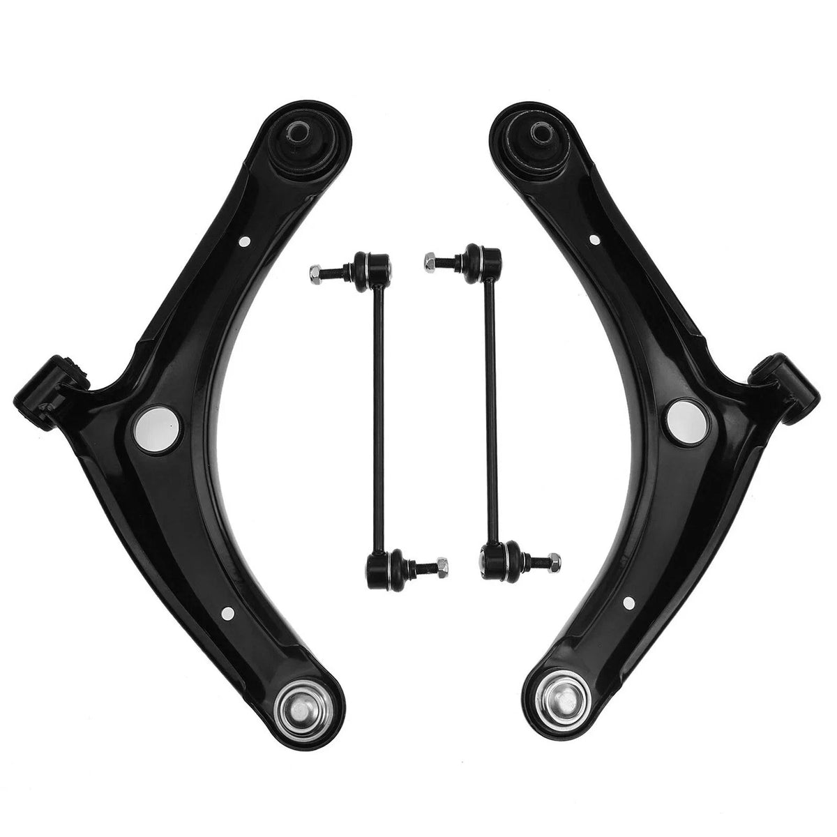 Set of 4 Front Control Arms with Ball Joints for Jeep Compass