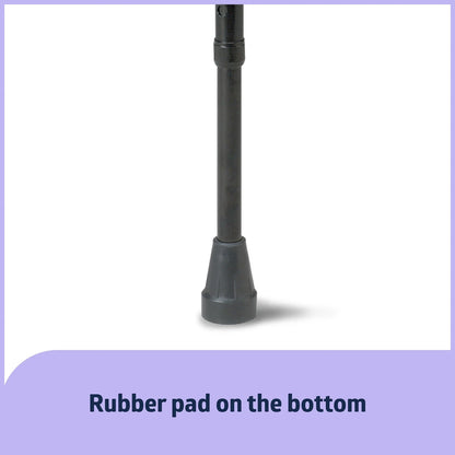 Adjustable Offset Walking Cane for Medline Bariatric (500 Lbs Stability)