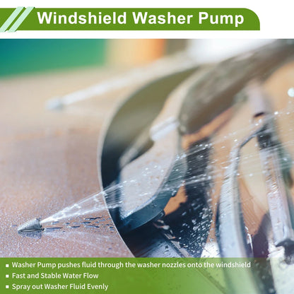 Windshield Washer Pump w/Grommet for Honda CR-V (2013–2016) No. 76846T0A013
