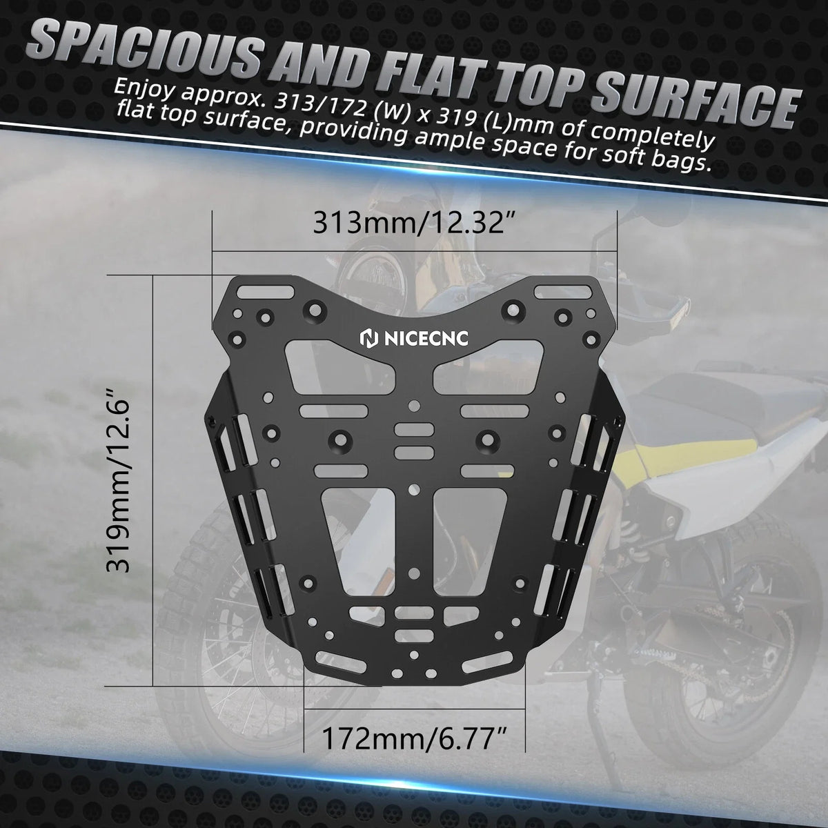 Rear Luggage Rack for Husqvarna Norden 901 (2022–2024)