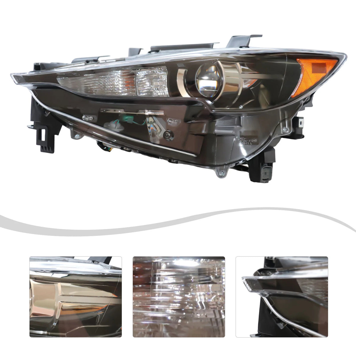 LED Headlight Assembly for Mazda CX-5 (2017–2021) Left Driver Side