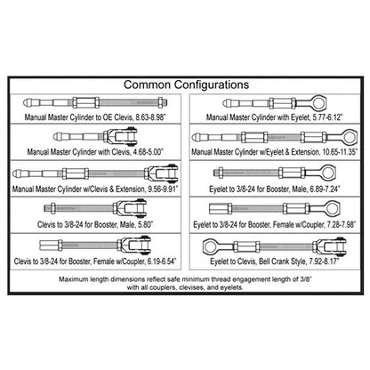 Wilwood Push-Rod Kit for Universal Applications (33013914)