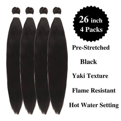 26 Inch Pre-Stretched Braiding Hair for Gozill (No Part Numbers)