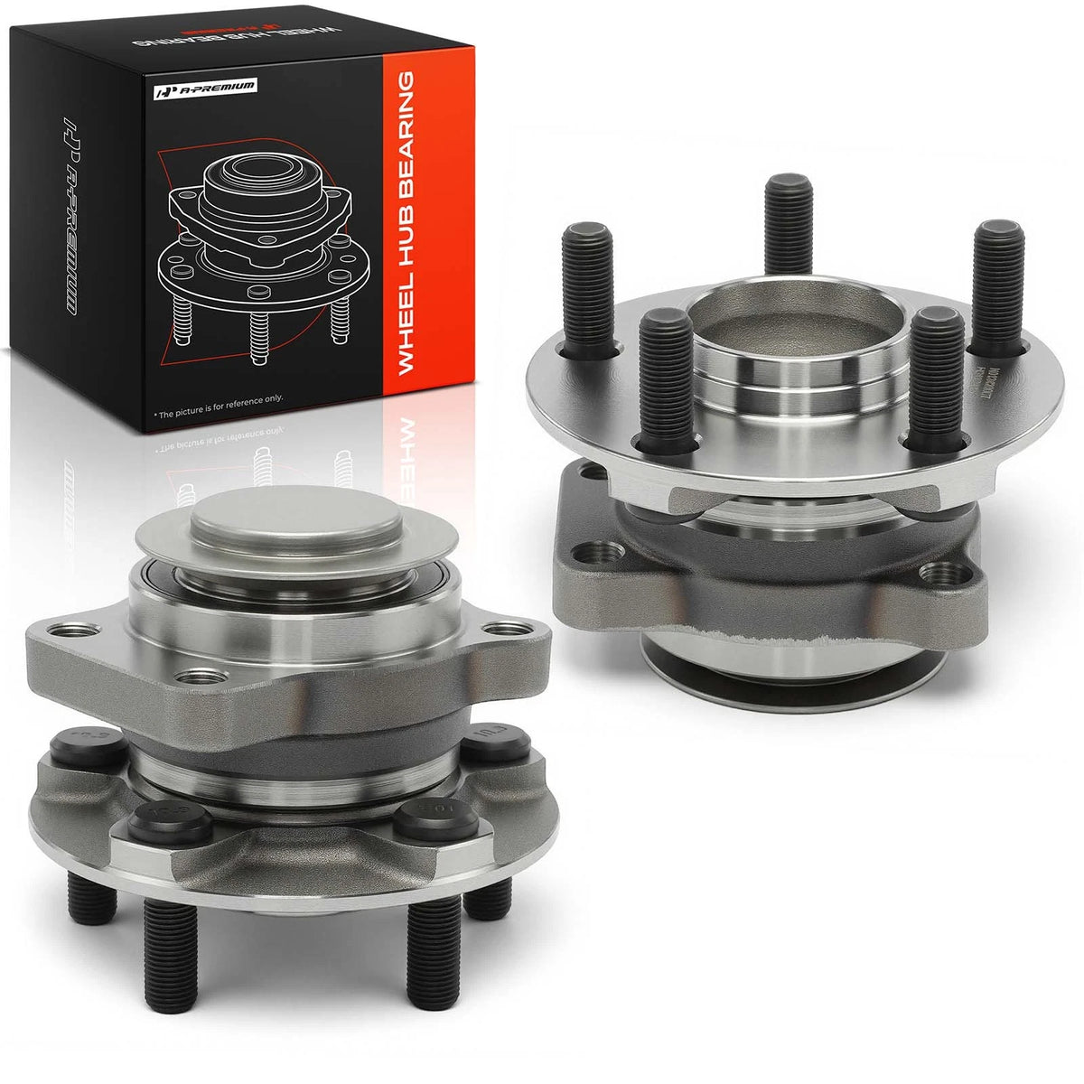 2X Front Wheel Hub & Bearing Assembly for Subaru FR-S (2013–2016) HA590518, HUB323T-3, 28373CA000, SU00300782, 513352