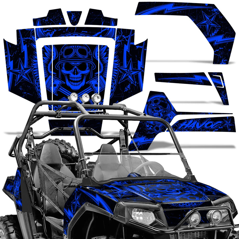 Graphics Kit Decals Stickers for Polaris RZR 800 S (2006–2010)