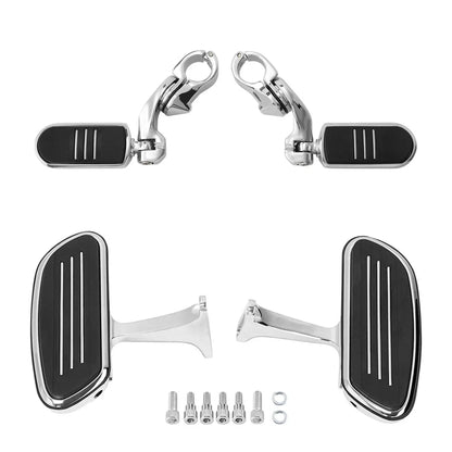 Passenger Floorboards 32mm Engine Guard Foot Pegs for Harley Touring (1993–2025)