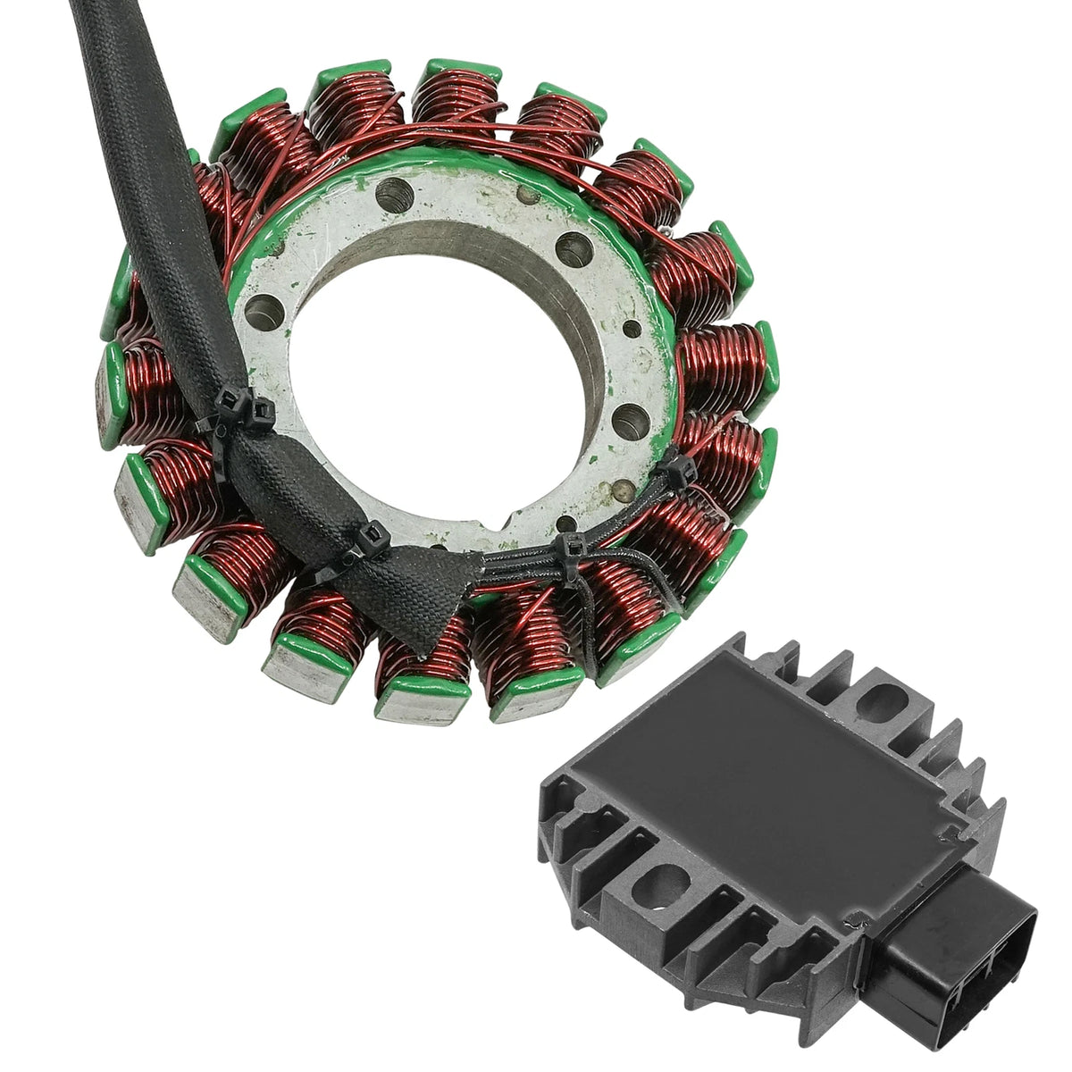 Stator and Regulator Rectifier for Yamaha Grizzly 400 YFM400 2007-2008 SC4801ST103DM