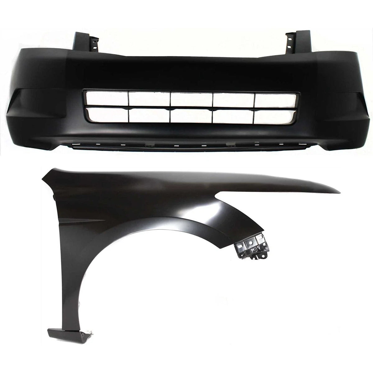 Bumper Cover Kit for Honda Accord Sedan (2008–2010) Front Primed
