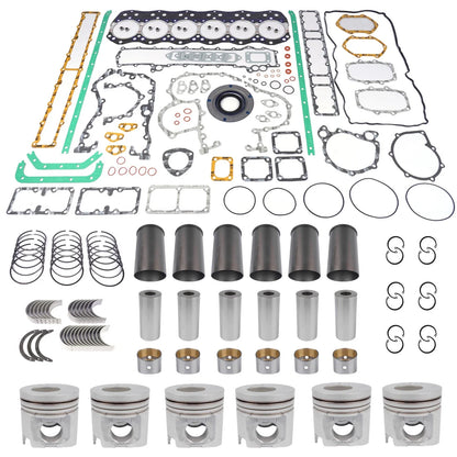 Overhaul Rebuild Kit ME072065 for Kobelco 330LK SK320-6 (6D16, 6D16T)