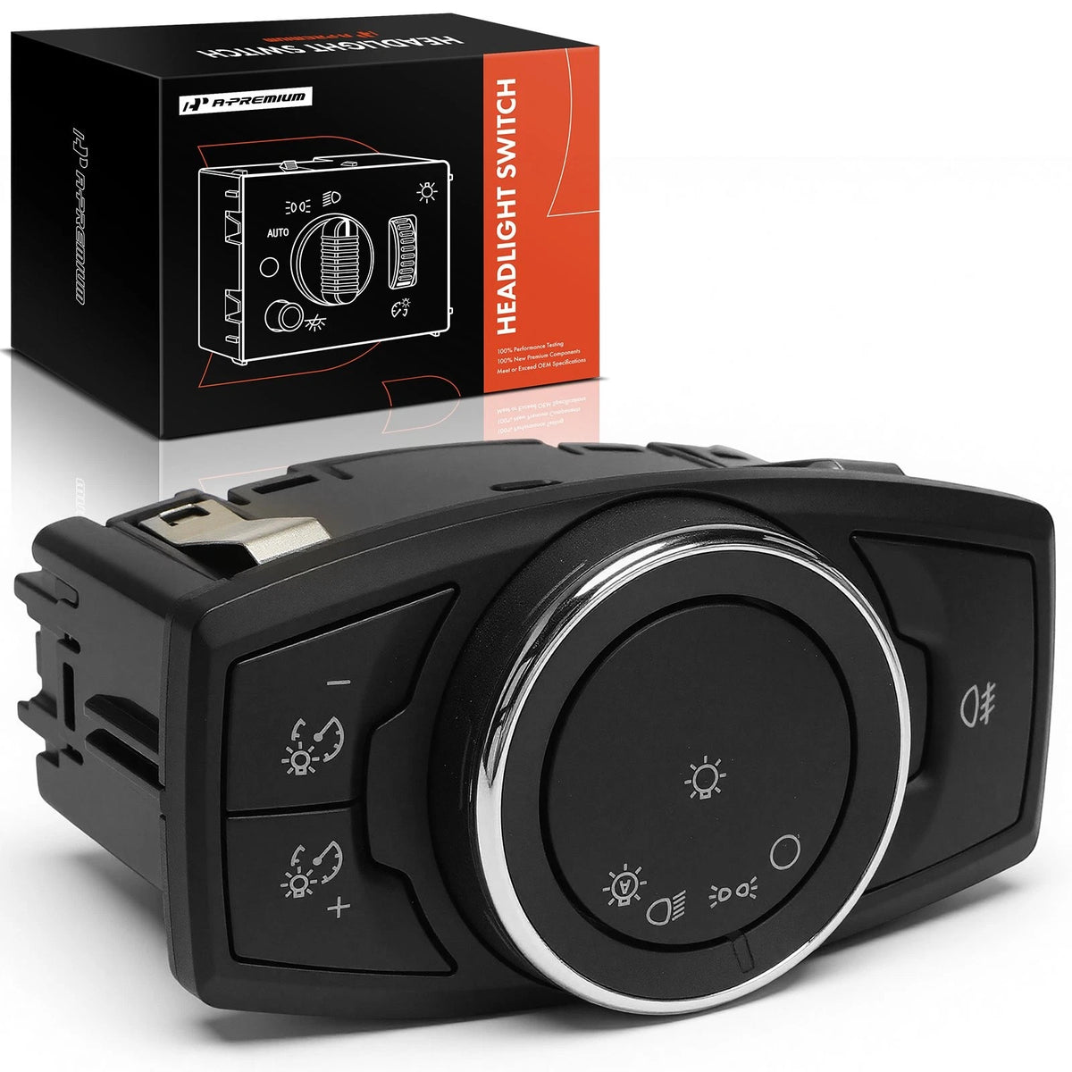 Headlight Switch for Ford Escape 2013-2019, Focus 2012, Transit Connect - CP9Z11654J, HLS1572