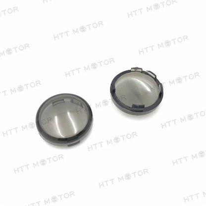 Turn Signal Lens Covers for Harley Softail Dyna Glide Sportsters (2000–2013) Smoke