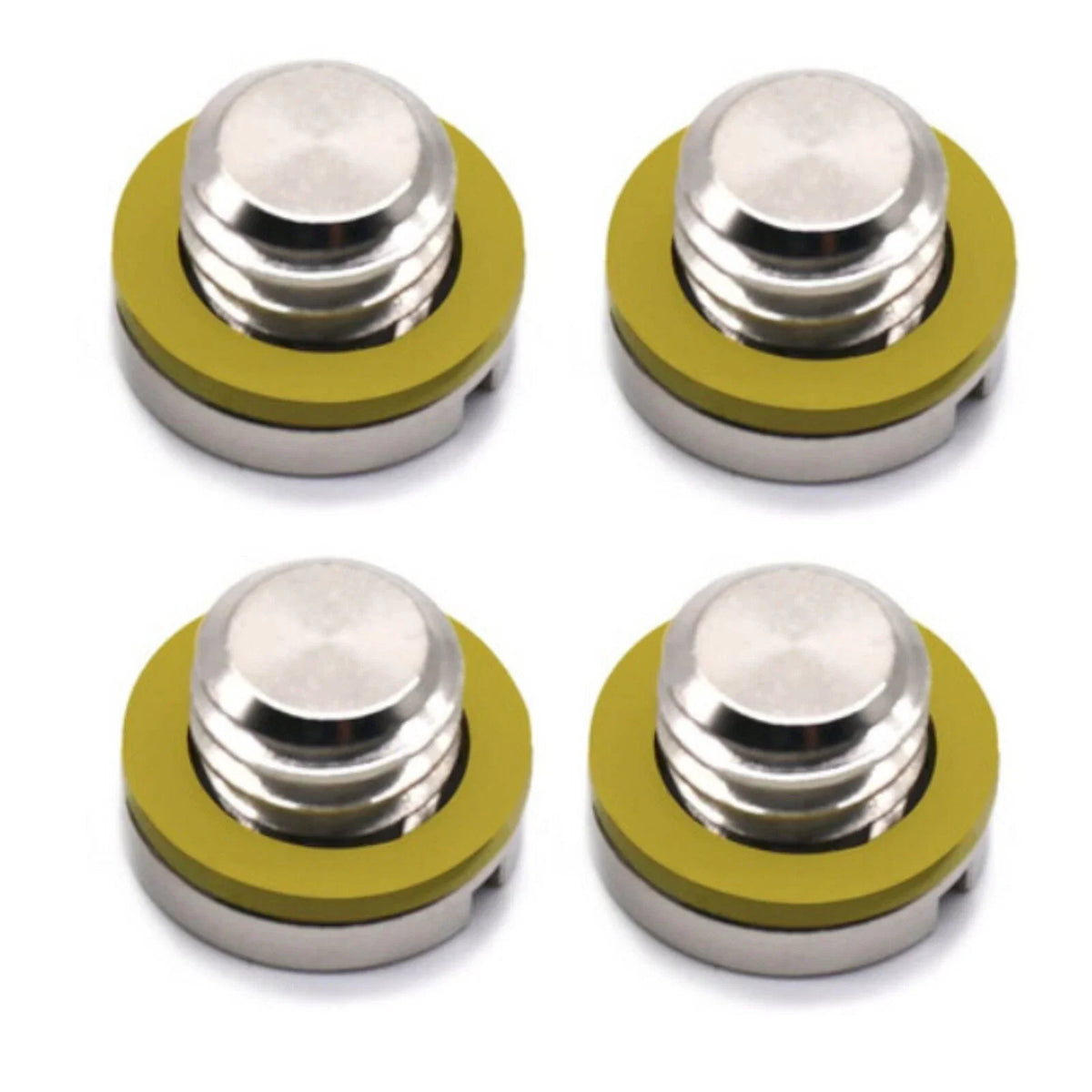 Set of 4 Lower Unit Drain Plug Gearcase Screws for Mercury (18-2244, 10-79953A2, 79953Q04)