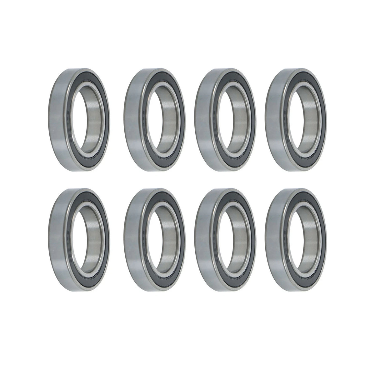 10 Pack Deep Groove Ball Bearing 35 × 55 × 10 mm Double Rubber Seals