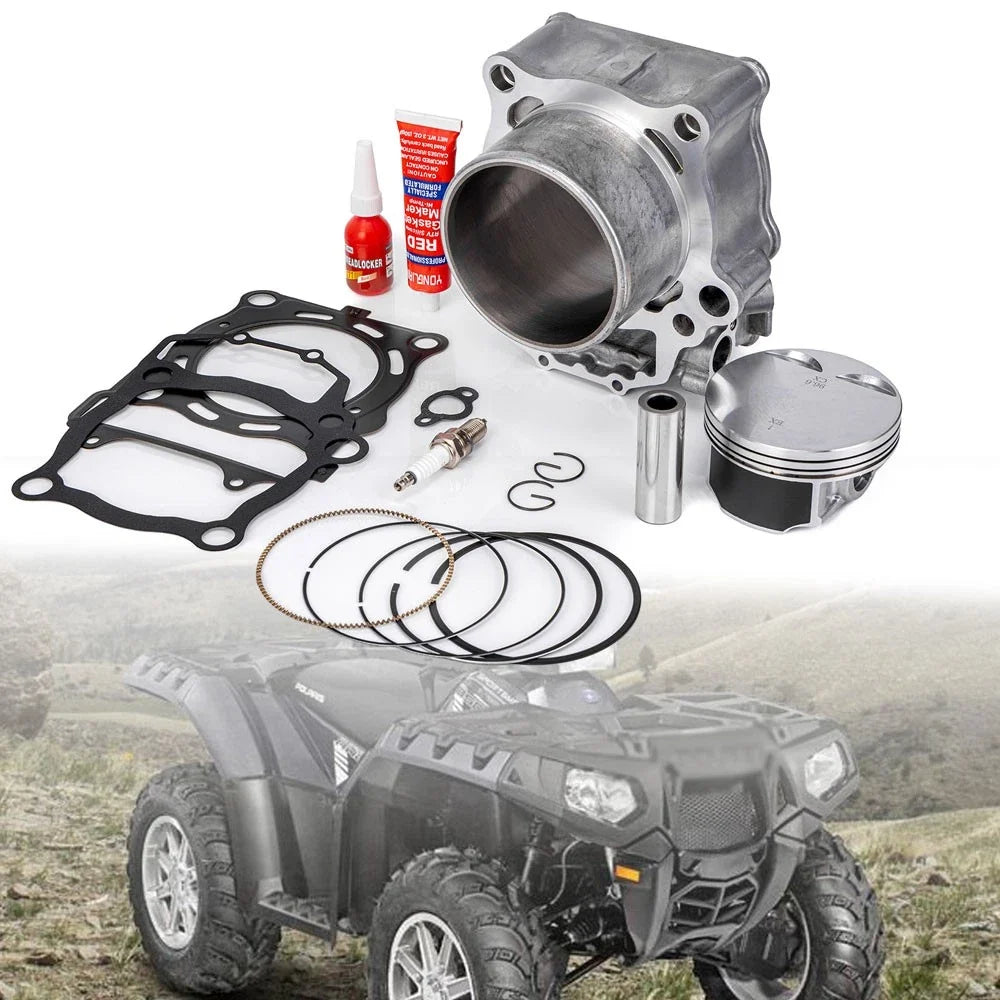 Top End Rebuild Kit for Polaris Sportsman 550 XP EPS (2009–2014) Cylinder Piston