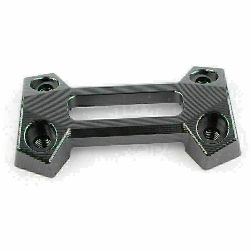 Titanium CNC Front Handlebar Riser Clamps for Kawasaki Z900 (2017–2022)