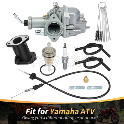 Carburetor for Yamaha Timberwolf 250 (1992–2000) YFB250 FW Fuel Filter Intake Manifold