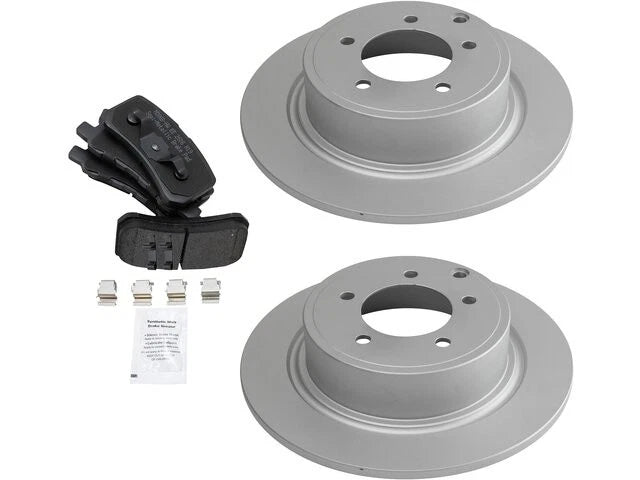 Brake Pad and Rotor Kit for Mitsubishi Lancer (2008–2010, 2012–2017) 57354JMXC