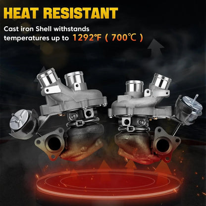 Turbocharger Pair for Ford F150 V6 3.5L (2013–2016)