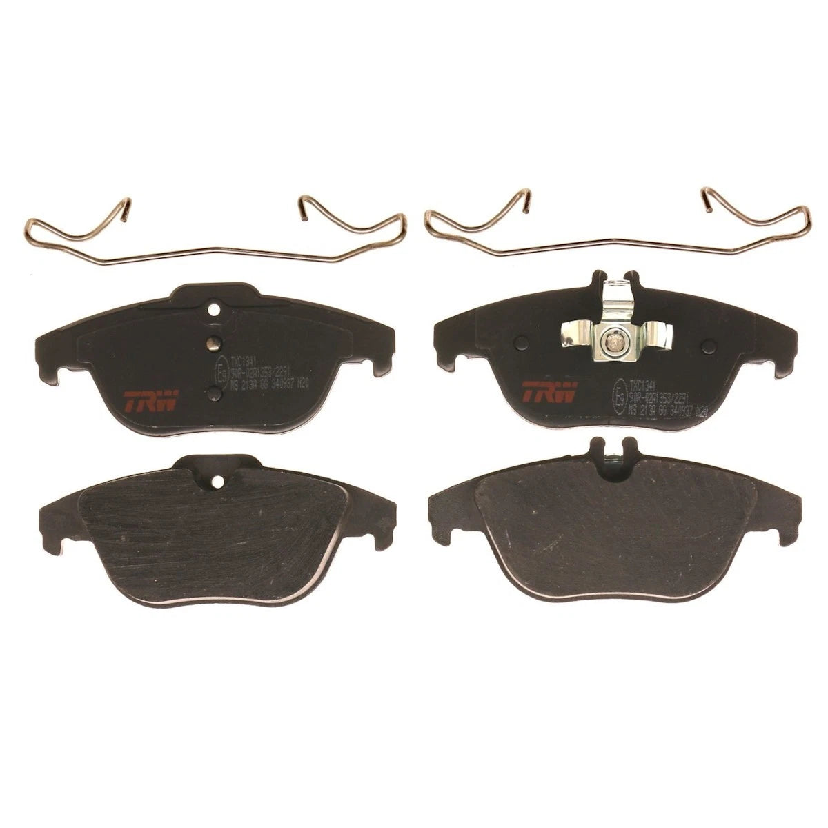 2X Brake Pad Set Rear for Mercedes-Benz GLK350 (2015) TXC1341, 0074206220