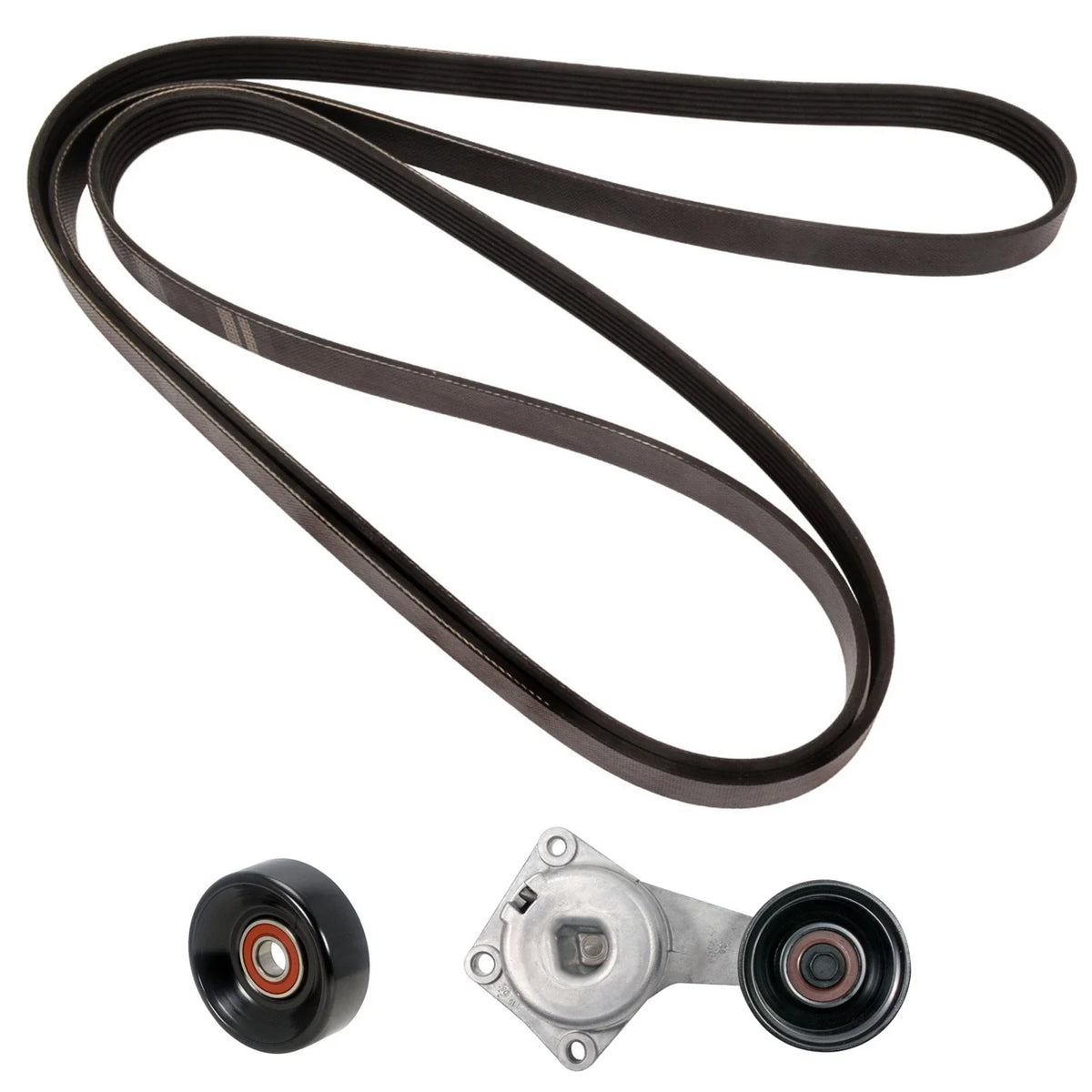 Drive Belt Idler Pulley Tensioner Kit for E-150 E-250 (2004–2014)