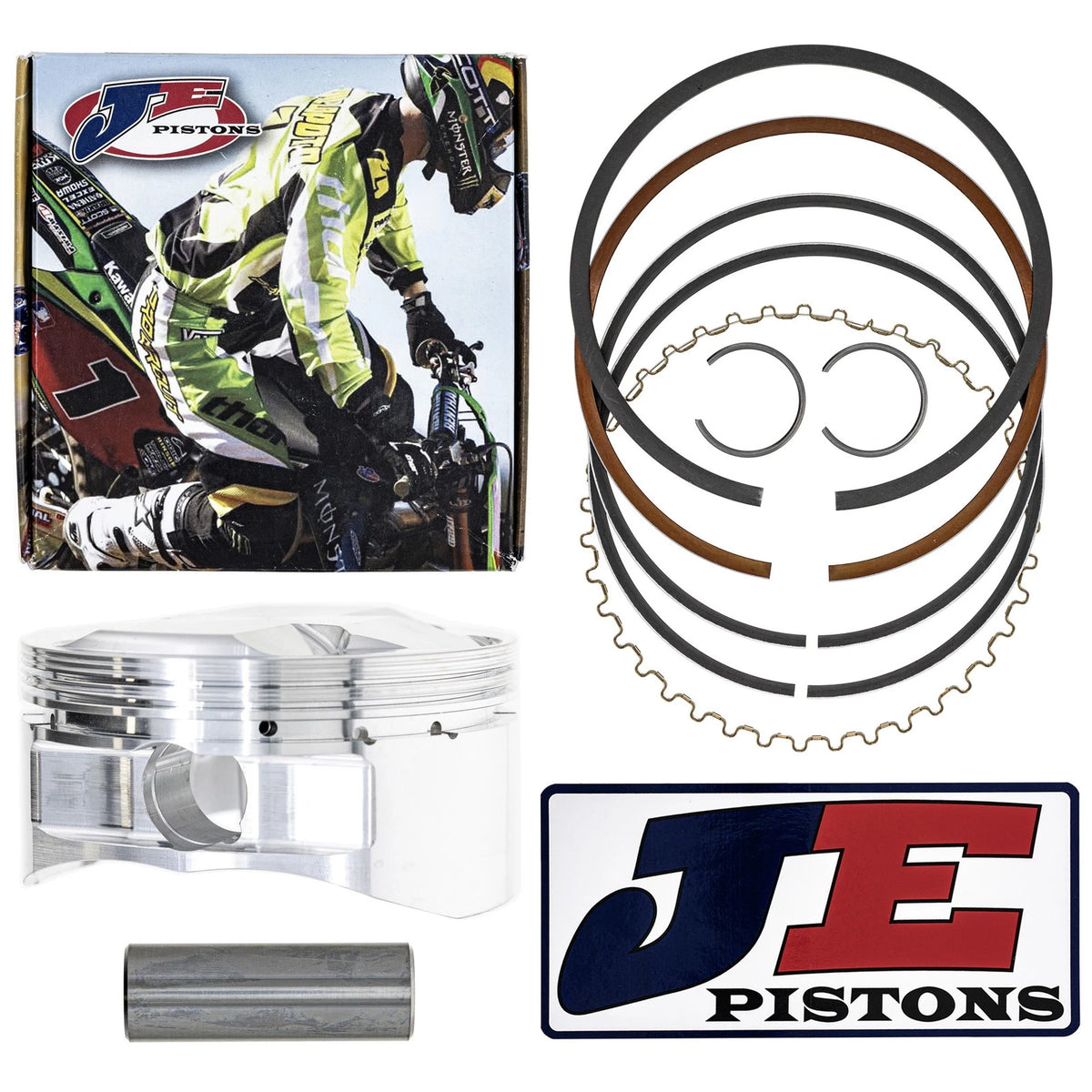 NICHE Cylinder Piston Gasket Stud Kit for Yamaha Grizzly Raptor 660 (MK1012460, 3YF-11310-00-00, 3YF-11310-01-00, 5KM-11310-00-00)