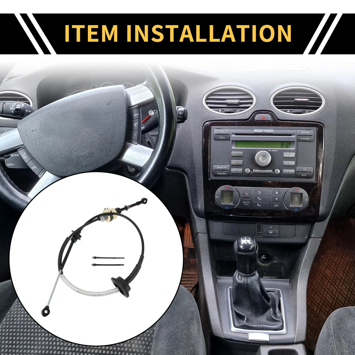 Transmission Gear Shifter Cable for Ford F150 (2004)