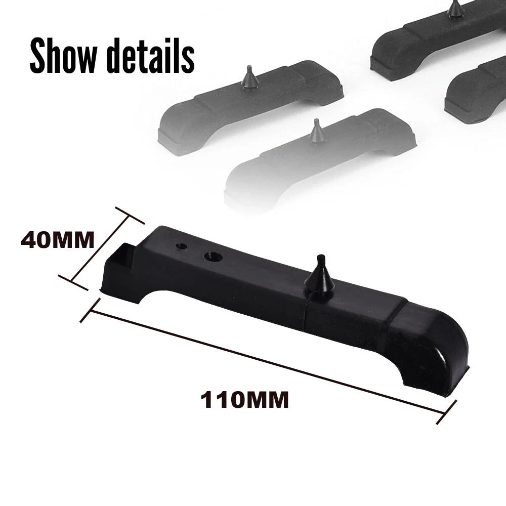 Set of 4 Rubber Radiator Mounting Cushions for GM (1968–1981)