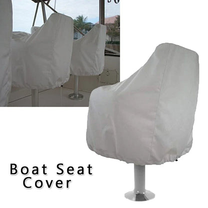 Captain Chair Boat Seat Cover for PROTECTION Elastic Closure UV Resistant