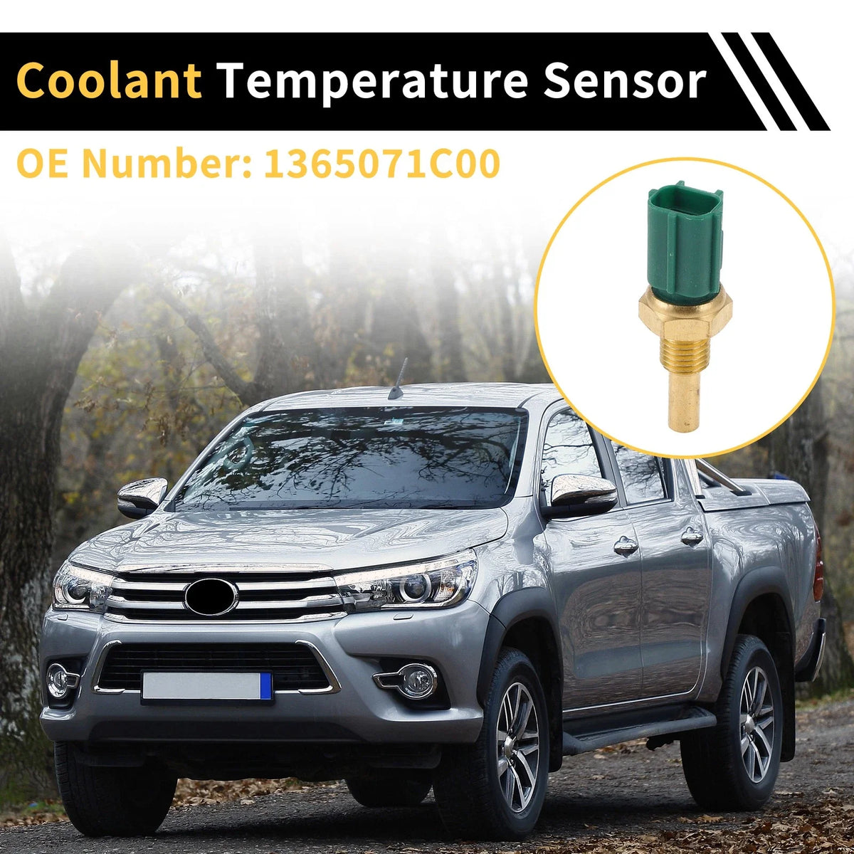 Coolant Temperature Sensor for Toyota Land Cruiser (1989–2011) No. 1365071C00