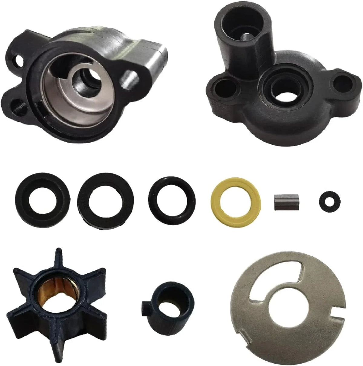 Water Pump Impeller Kit for Mercury 4-9.8 HP Outboard (46-70941A3, 18-3446)