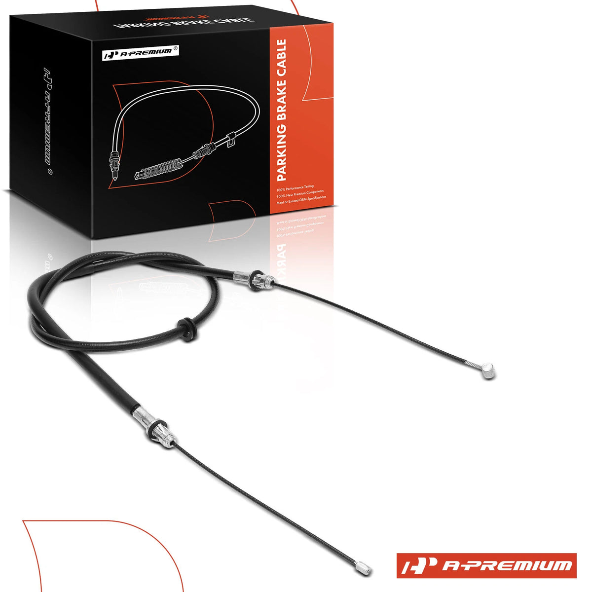 Front Parking Brake Cable for Chevy Astro GMC Safari (1996–2005) 15152390, 15711782, C95221