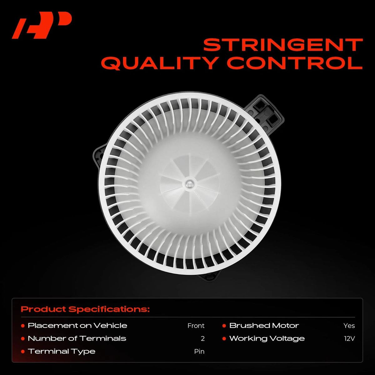 HVAC Blower Motor w/ Wheel Assembly for Honda Odyssey (2005–2010) | 79310-SHJ-A01, 79310-SJC-A02, 700192