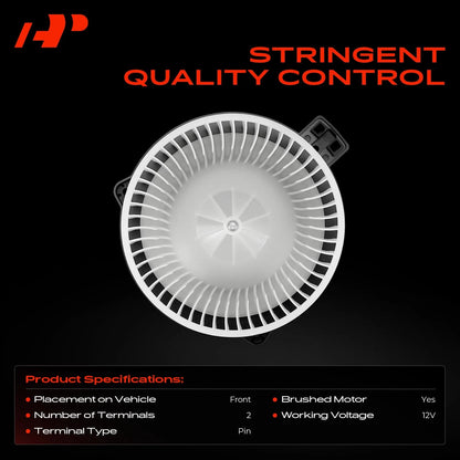 HVAC Blower Motor w/ Wheel Assembly for Honda Odyssey (2005–2010) | 79310-SHJ-A01, 79310-SJC-A02, 700192