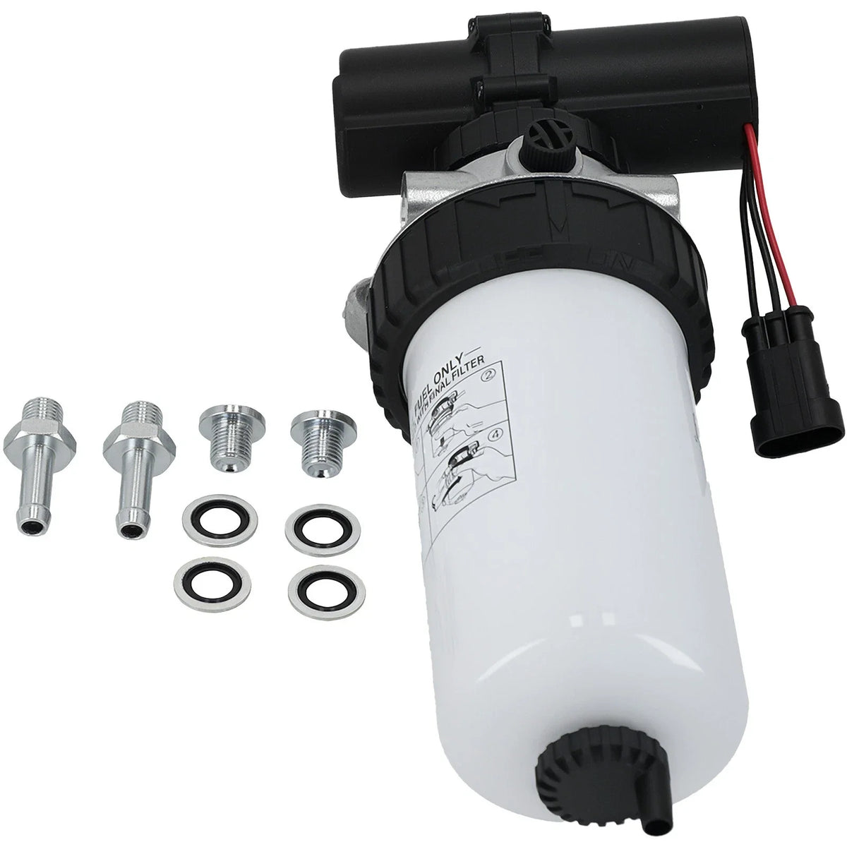 Fuel Pump Filter for Ford New Holland LS180 LS190 LX865 TB100 TB110 TB120 TB80 (2000–2023)