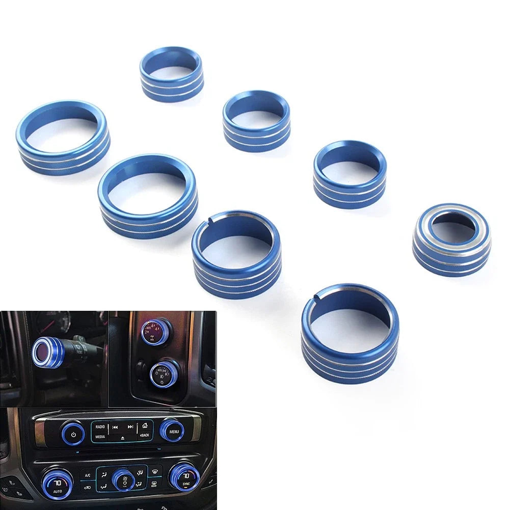 Air Conditioner Switch Button Knob Trim for Chevrolet Silverado GMC Sierra (2007–2013)