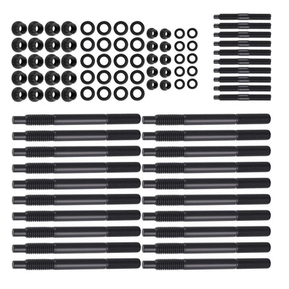 Black Head Studs Bolts Kit for Chevy Gen III/IV LS Series (2004–2020) 234-4345