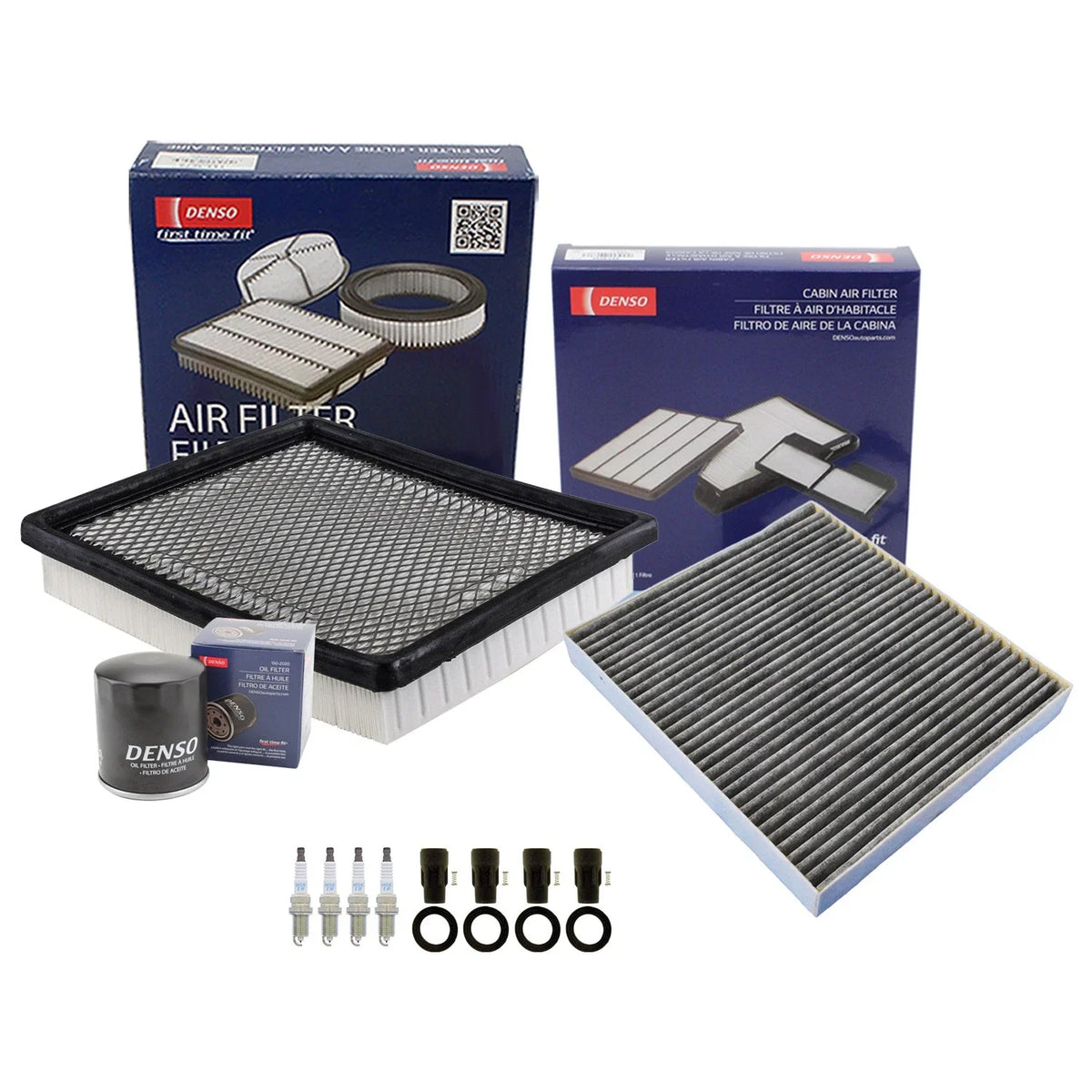 Tune Up Kit with 4 NGK Spark Plugs & Boots for Dodge Avenger Sebring (2007–2010)