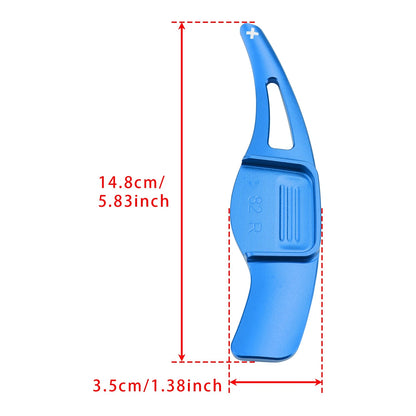 Aluminium Paddle Shifter for Hyundai Veloster (2012–2018) - Blue