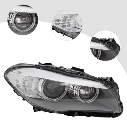 HID/Xenon Headlight Right for BMW 5 Series 528i 535i (2011–2013)