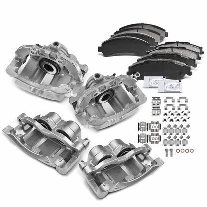 4-Wheel Brake Kit with Calipers for Chevy S10 Pickup (18102847, 18026149, 18026150)